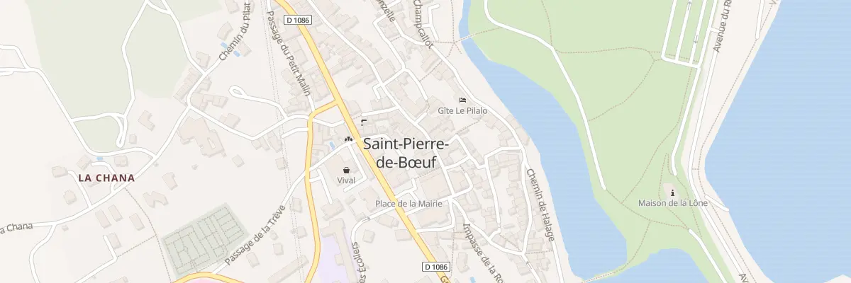 Plan du 56 Rue du Milieu à Saint-Pierre-de-Bœuf