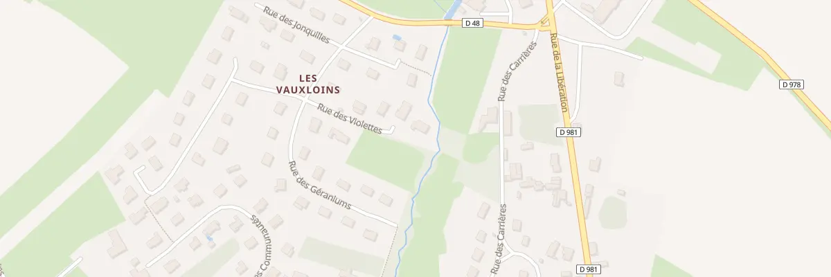 Plan du 9 Rue des Violettes à Mellecey