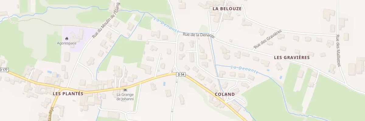 Plan du 46 Rue du Vieux Chêne à Davayé