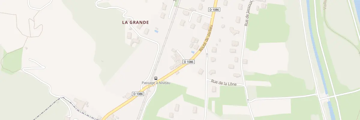 Plan du 860 Rte de Verlieu à Saint-Michel-sur-Rhône