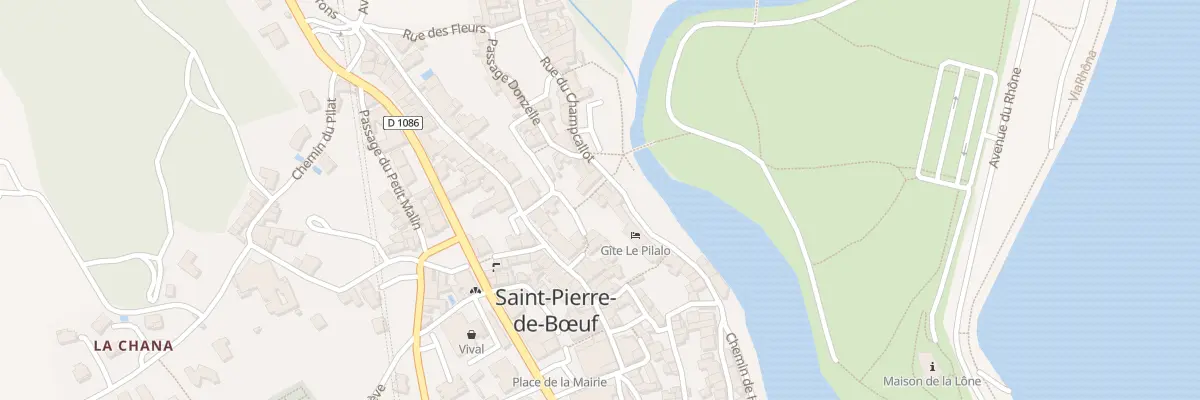 Plan du 4 Mte de la Chanette à Saint-Pierre-de-Bœuf