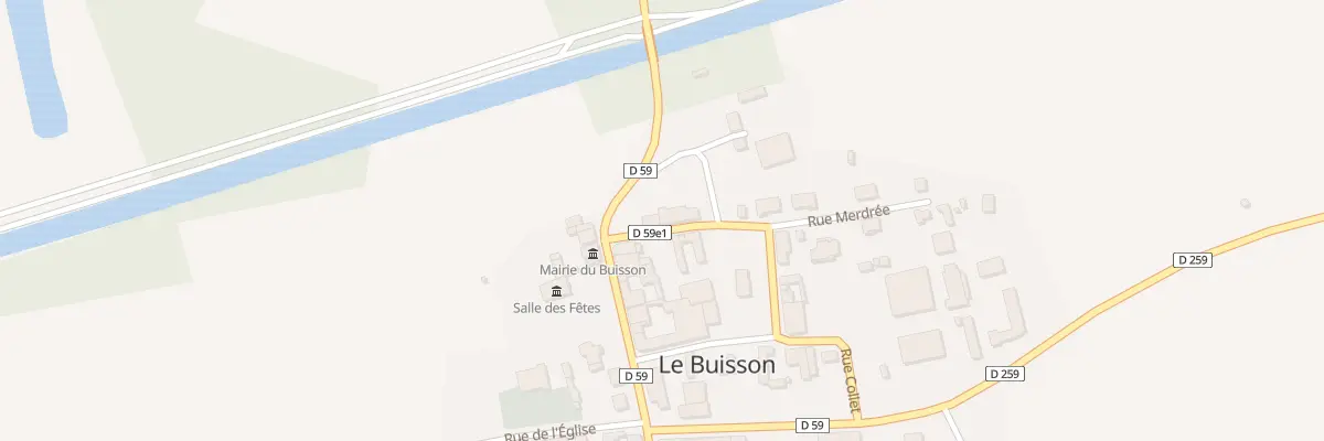 Plan du 27 Rue Merdree au Buisson