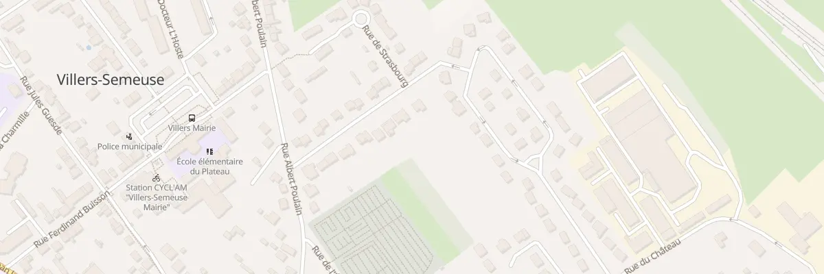 Plan du 14 Rue de l’Europe à Villers-Semeuse
