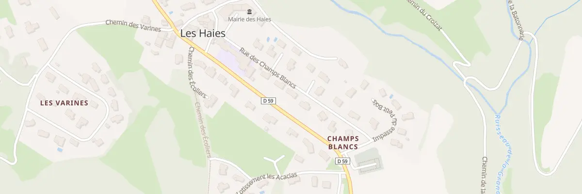 Plan du 5171 Champs Blancs aux Haies