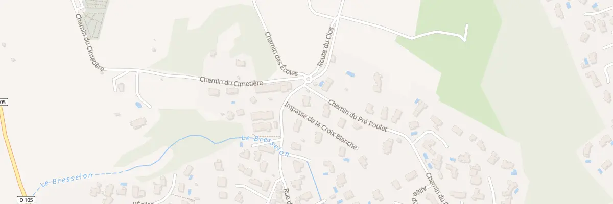 Plan du 27 Imp de la Croix Blanche à Montagny