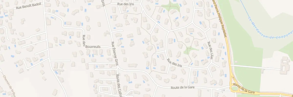 Plan du 48 Rue des Iris à Chaponost