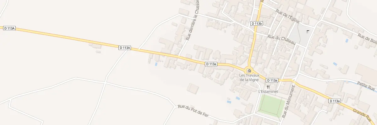 Plan du 16 Rue de Poiseul à Puligny-Montrachet