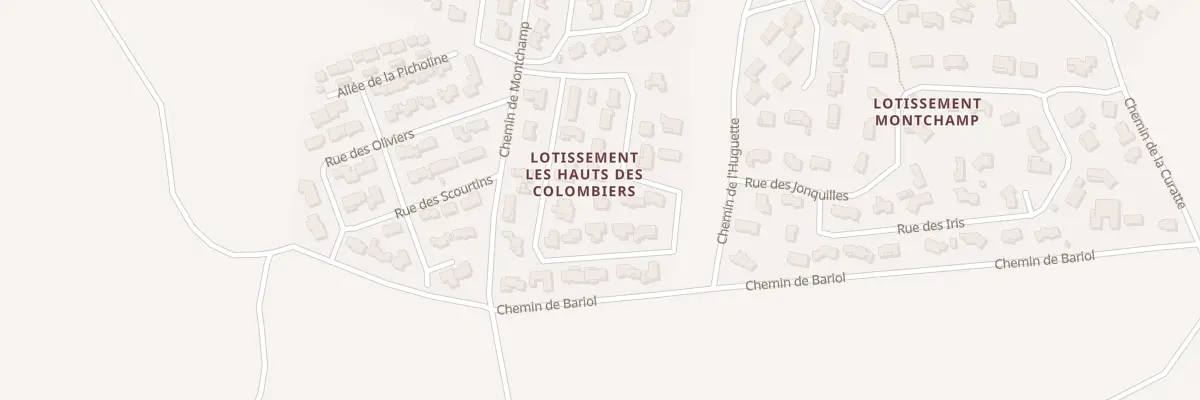 Plan du 24 Lot Les Hauts du Colombier à Malataverne