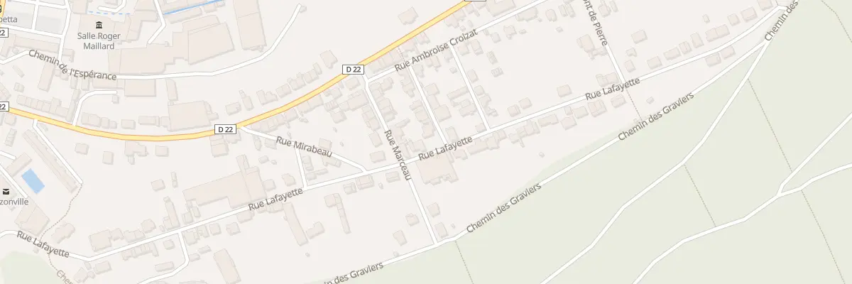 Plan du 39 Rue Lafayette à Nouzonville