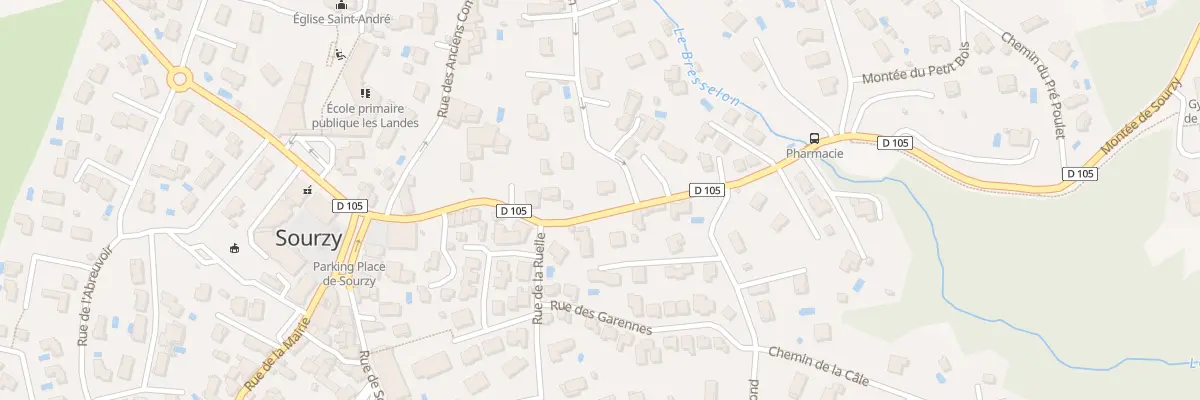 Plan du 276 Rue du Manissollon à Montagny