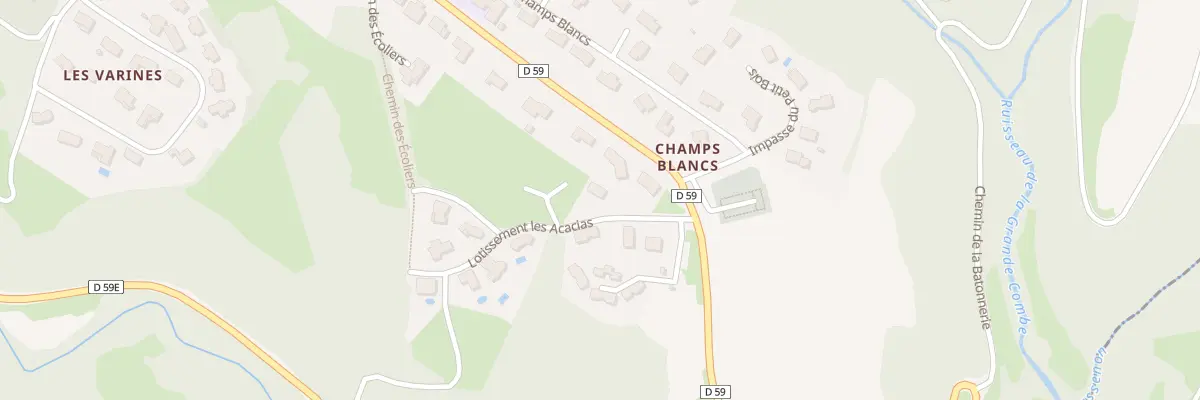 Plan du 5006 Champs Blancs aux Haies