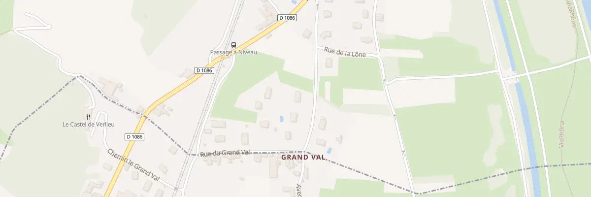 Plan du 200 Rue de la Lone à Saint-Michel-sur-Rhône