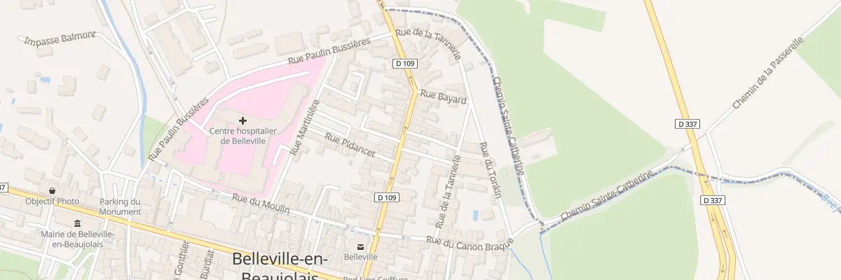Plan du 4 Rue Saint-André à Belleville-en-Beaujolais