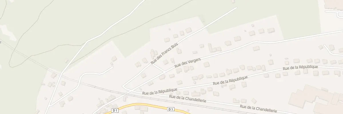 Plan du 2 Rue des Francs-bois à Bogny-sur-Meuse