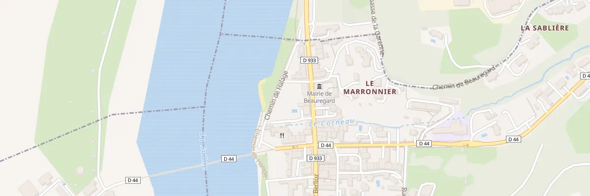 Plan du 94 Rue Hector Berlioz à Beauregard