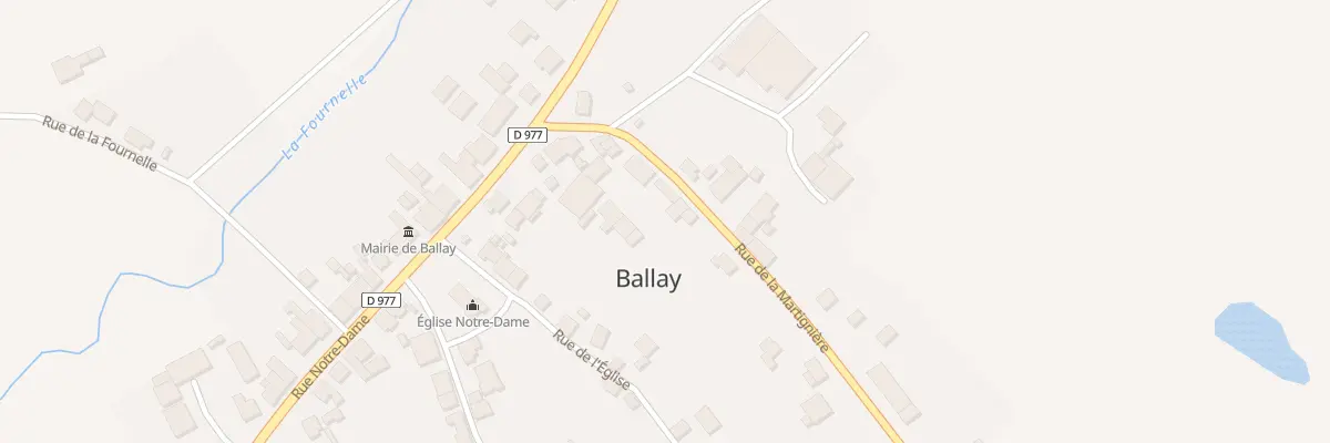 Plan du 3 Cour d’Artaise à Ballay