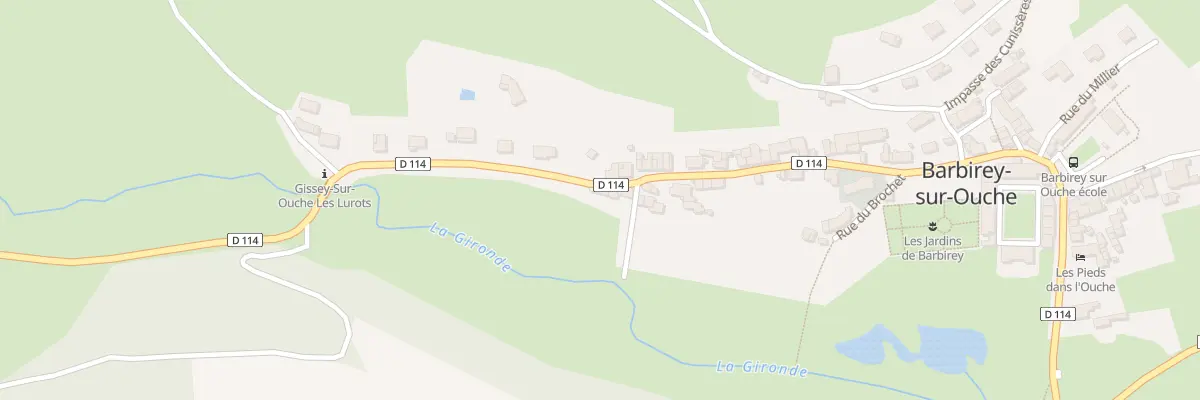 Plan du 25 Rue de Jaugey à Barbirey-sur-Ouche