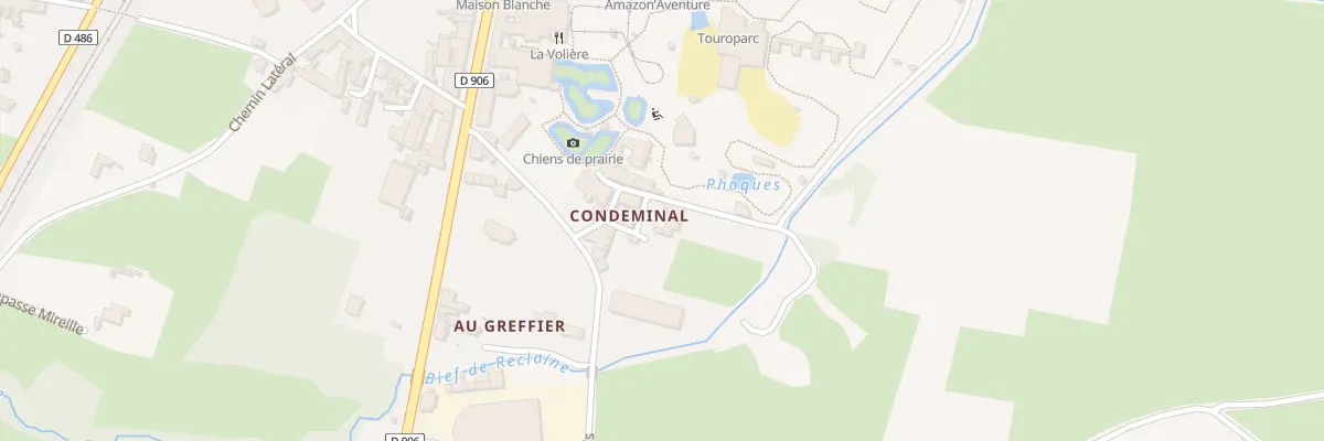 Plan du 5345 Rue des Condeminals à Romanèche-Thorins
