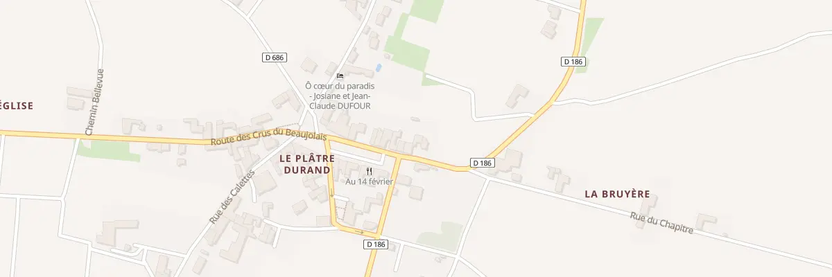 Plan du 5173 En Paradis à Saint-Amour-Bellevue