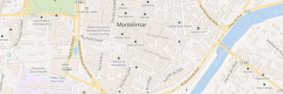 Plan du 7B Rue du Chemin Neuf à Montélimar