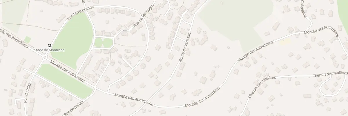 Plan du 9109 Rte de Varissan à Givors