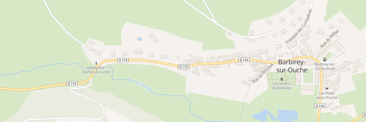 Plan du 50 Rue de Jaugey à Barbirey-sur-Ouche