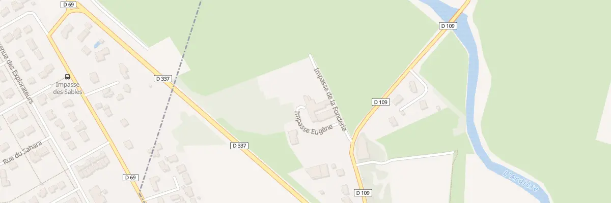 Plan du 106 Imp Eugène à Taponas