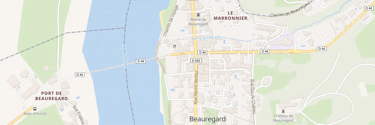 Plan du 217 Rue Hector Berlioz à Beauregard