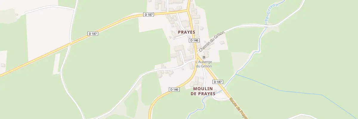 Plan du 5201F Prayes à Chissey-lès-Mâcon