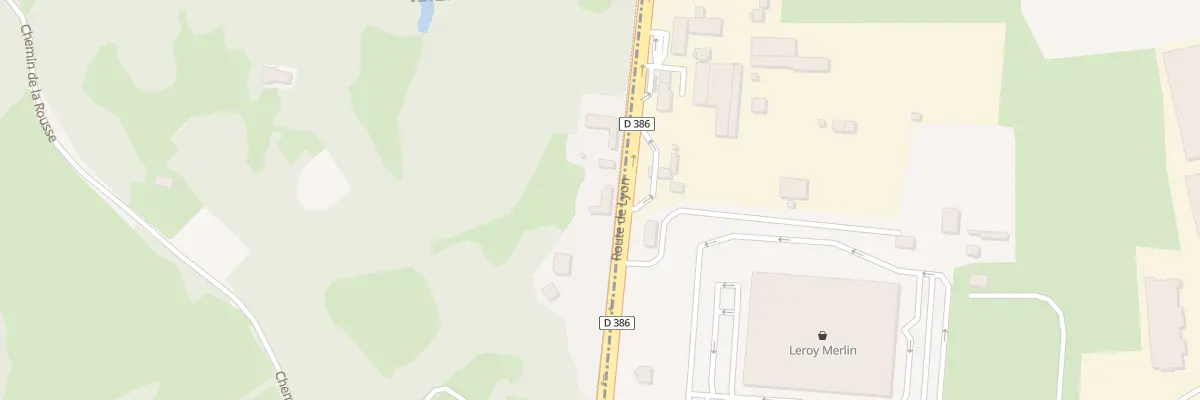 Plan du 441 Rte de Lyon à Orliénas