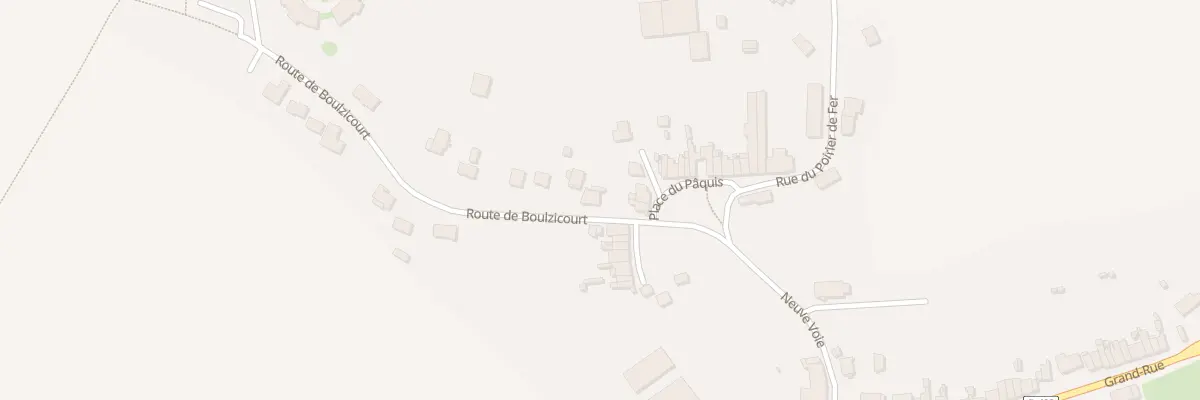 Plan du 2 Rte de Boulzicourt à Étrépigny
