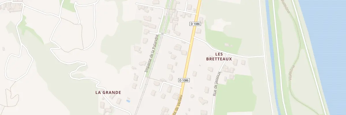 Plan du 620 Rte de Verlieu à Saint-Michel-sur-Rhône