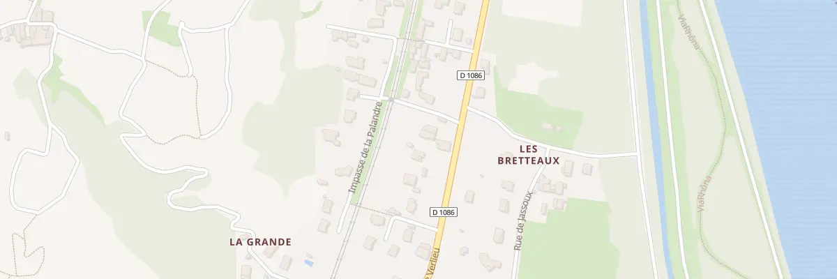 Plan du 9001 La Croix Rouge à Saint-Michel-sur-Rhône