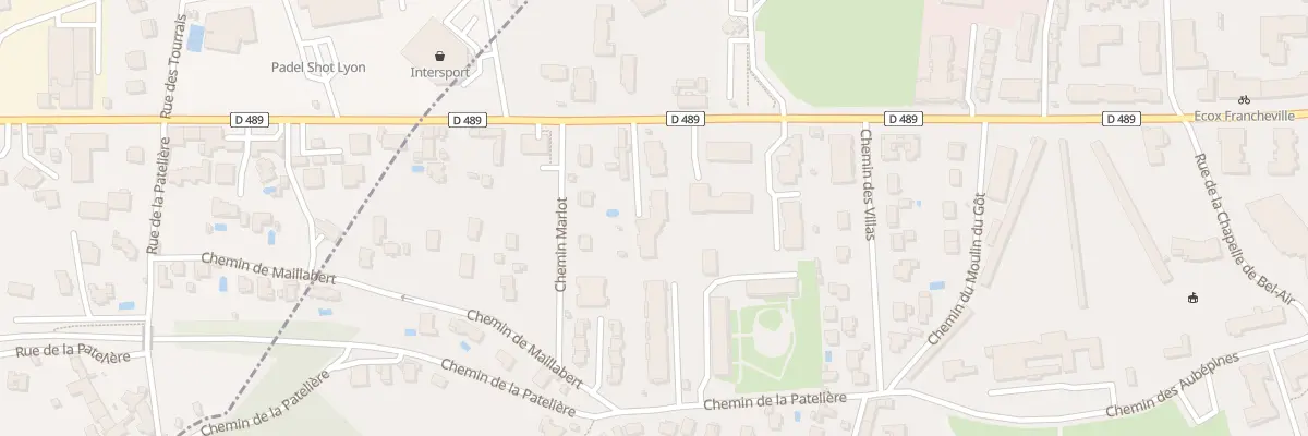 Plan du 45B Av de la Table de Pierre à Francheville