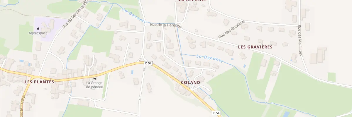 Plan du 73 Rue du Vieux Chêne à Davayé