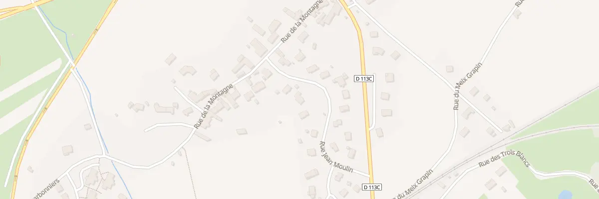 Plan du 6 Rue Jean Moulin à Corpeau