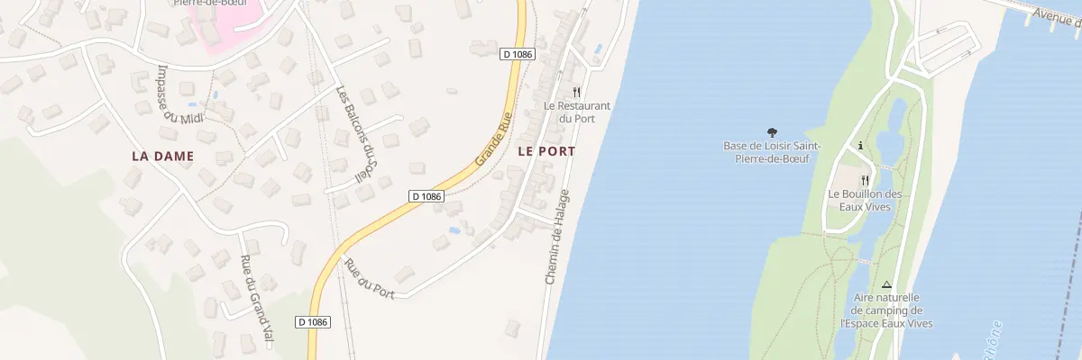 Plan du 47 Rue du Port à Saint-Pierre-de-Bœuf