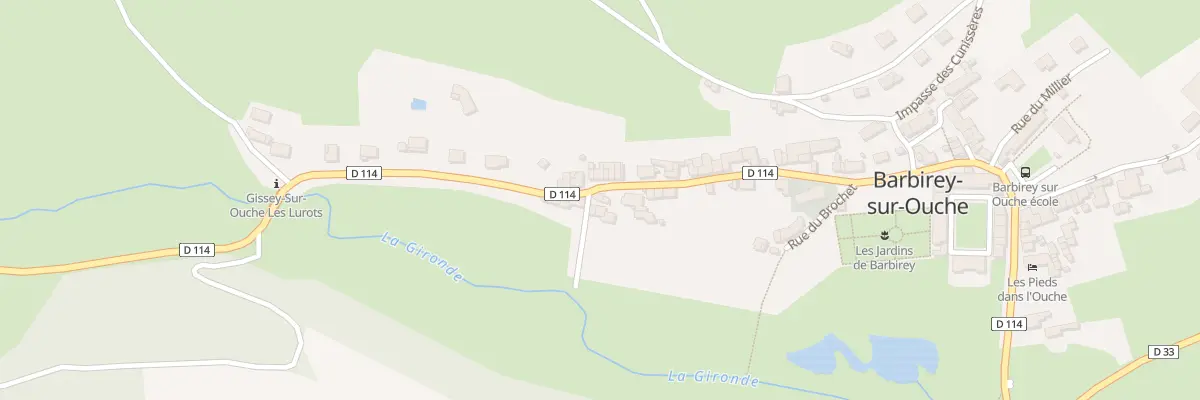 Plan du 21 Rue de Jaugey à Barbirey-sur-Ouche