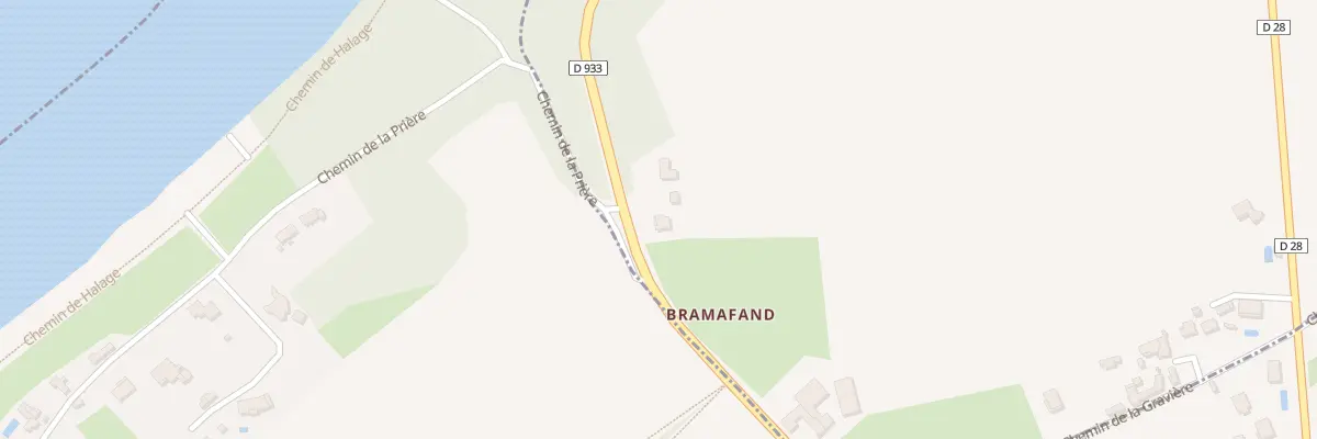 Plan du 5129 En Bramafand à Jassans-Riottier