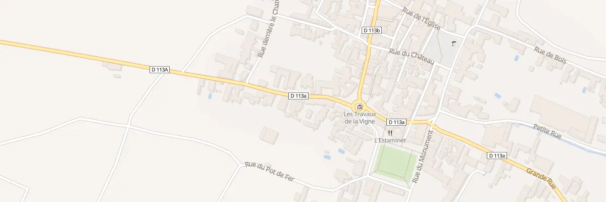 Plan du 6 Rue de Poiseul à Puligny-Montrachet
