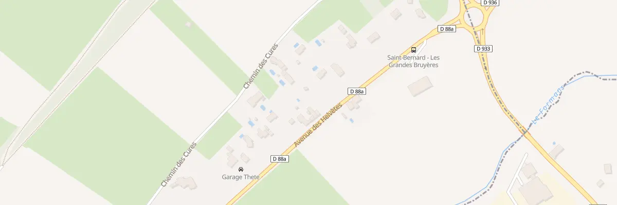 Plan du 1465 Av des Hélvètes à Saint-Bernard