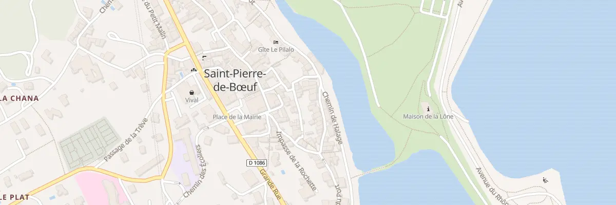Plan du 5350 Pl de la Roche à Saint-Pierre-de-Bœuf