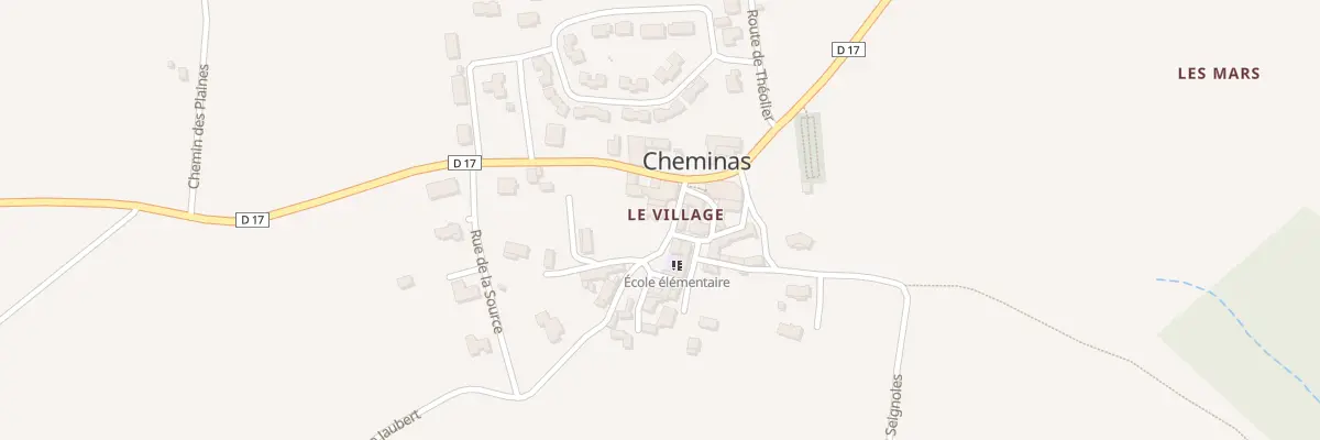Plan du 30 Pl de la Mairie à Cheminas