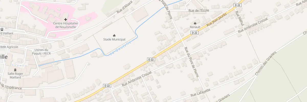 Plan du 71 Rue Jean Jaurès à Nouzonville
