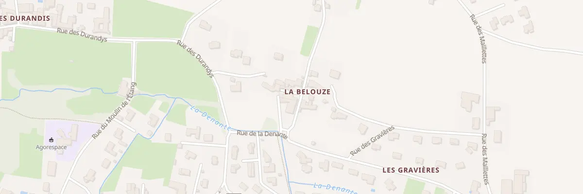 Plan du 61 Rue des Peiguins à Davayé