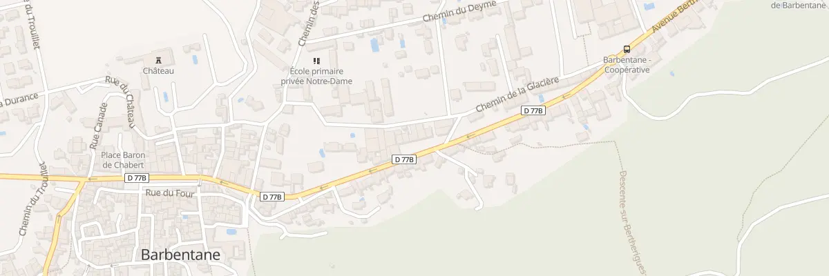 Plan du 39 Av Bertherigues à Barbentane