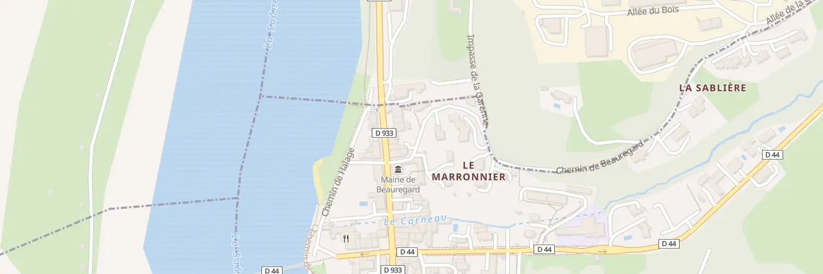 Plan du 42 Rue Hector Berlioz à Beauregard
