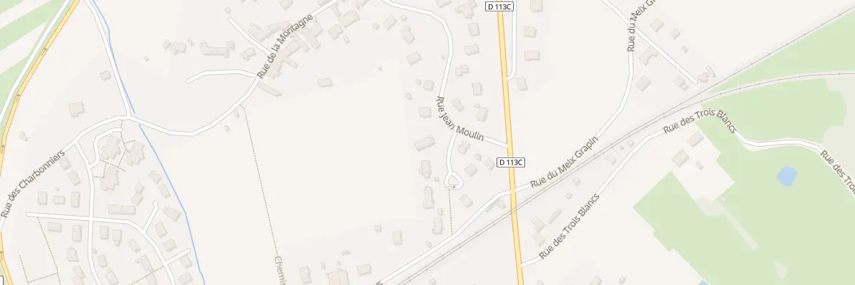 Plan du 14 Rue Jean Moulin à Corpeau