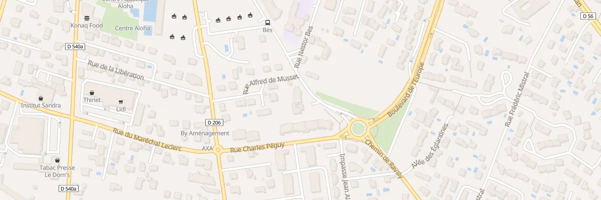Plan du 20 Che de Ravaly à Montélimar