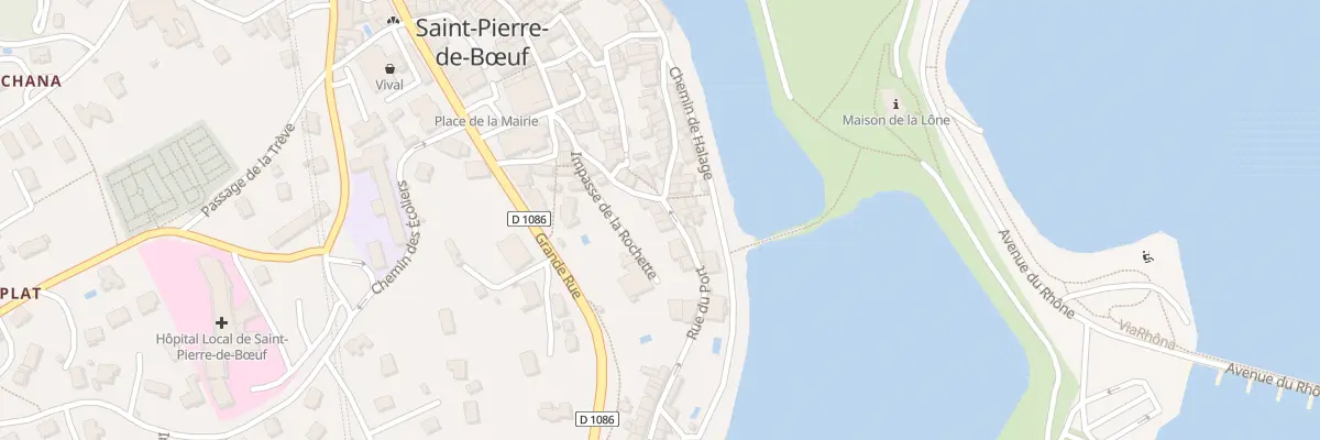 Plan du 12 Rue du Port à Saint-Pierre-de-Bœuf